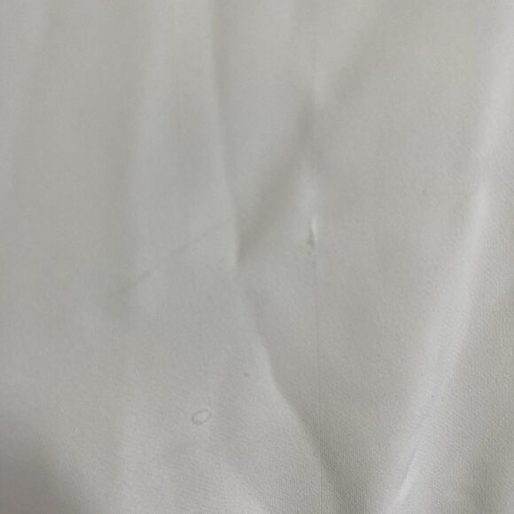 SHOW ME YOUR MUMU white one shoulder wide sleeve ruffled flounce hem top M - Picture 12 of 15